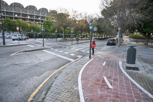 Valencia proyecta un nuevo carril bici en el barrio de Campanar
