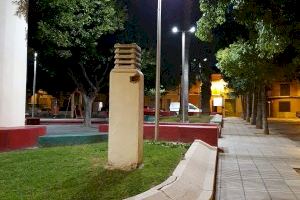 El parc de l’Alquerieta compta amb nova il·luminació amb un menor consum energètic i econòmic