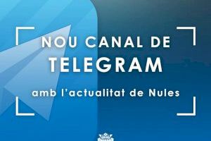 Nules acerca la actualidad municipal a la ciudadanía a través de Telegram