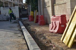 Petrer lleva a cabo obras de mejora de accesibilidad en varias calles del barrio San José
