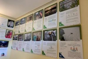 Les Coves de Vinromà acoge una exposición que ilustra el trabajo de los sanitarios durante la pandemia