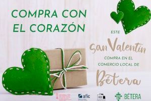 El Ayuntamiento de Bétera lanza la campaña "Compra con el corazón. Este San Valentín compra en el comercio local"