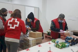 Cruz Roja distribuirá más de 1,6 millones de kilos de alimentos a casi 65.000 personas en la Comunidad Valenciana