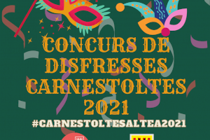 Juventud y Educación organizan un concurso de disfraces en línea para celebrar Carnaval en Altea