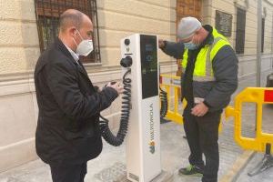 Massamagrell instala su primer punto de recarga de vehículos eléctricos