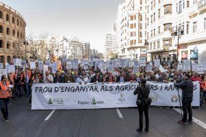 Se cumple un año de la histórica manifestación del sector agrario valenciano