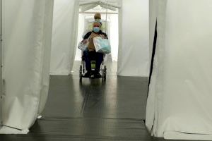 El hospital de campaña de Castellón da servicio  a 7.000 personas durante la pandemia