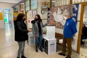 Llíria instala purificadores de aire en los colegios Sant Miquel y Sant Vicent y el Conservatorio