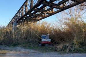 Avanza a buen ritmo la rehabilitación del antiguo Puente de Hierro de Vilamarxant