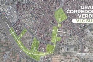 Un corredor verde conectará los barrios del sur con el centro de Valencia