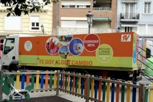 Los ecoparques móviles municipales de València han recogido en 2020 más de medio millón de objetos para reciclar