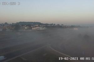 La Comunitat Valenciana amanece bajo una intensa capa de niebla