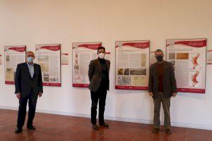 La Ruta de la Seda, una exposición itinerante de la Universitat de València, en el Botànic