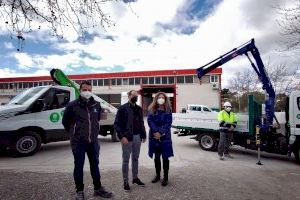 Petrer incorpora a su flota dos nuevos camiones para el mantenimiento y mejora de la ciudad con una inversión de 103.000 €