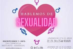 Juventud inicia marzo con dos talleres de educación afectivo-sexual para jóvenes y adolescentes de Torrevieja