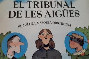 La Diputació de València y la Acadèmia Valenciana de la Llengua editan un cómic del Tribunal de las Aguas