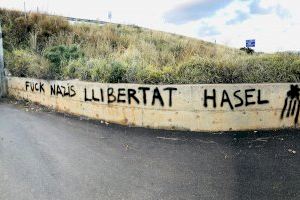 Aparecen pintadas en Torreblanca en apoyo a Pablo Hasél