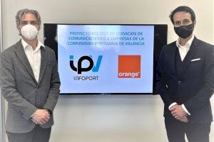 Infoport y Orange se alían para ofrecer servicios de comunicaciones a las empresas del Puerto de València