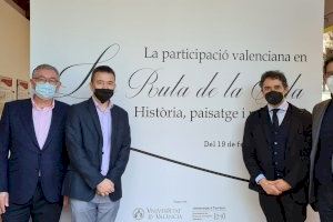 Colomer visita la exposición 'La Ruta de la Seda, Historia, Paisaje y Patrimonio' en el Jardín Botánico de la Universitat de València