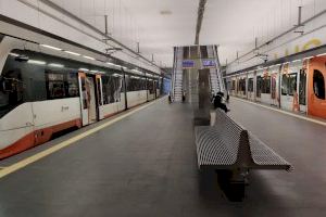 La Generalitat instalará un nuevo escape ferroviario entre las estaciones de Luceros y Mercado del TRAM d'Alacant