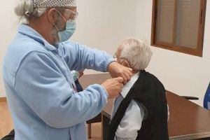 Alfondeguilla vacuna contra el covid a los mayores de 90 años