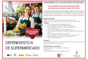 El CIAJ oferta una segunda edición del curso dependiente de supermercado tras la gran aceptación y demanda por parte de los jóvenes