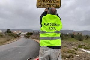 El Ayuntamiento de Alcalà-Alcossebre señaliza las zonas con mayor riesgo de inundaciones