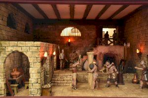 El museo ‘Casa del Belén’ recupera la exposición de Dioramas de la Pasión con escenas como la Entrada en Jerusalén o el Santo Sepulcro