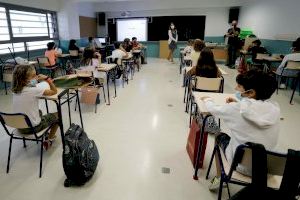 Las aulas confinadas caen a la mitad en tan solo una semana en la Comunitat Valenciana