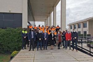 La agrupación local de Protección Civil de Almenara representa a la provincia de Castelló en el Día Mundial del Voluntariado de Protección Civil