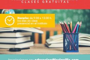 El Ayuntamiento de Loriguilla pone en marcha un Aula de Estudio para el alumnado de ESO y Bachillerato