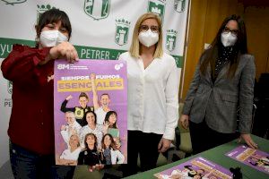 Mujeres de colectivos en primera línea durante la pandemia protagonizan la campaña del 8M de Petrer