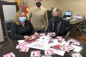 El Ayuntamiento de Torreblanca repartirá entre los comercios de la población 2.000 mascarillas FFP2 de color rosa por el 8M