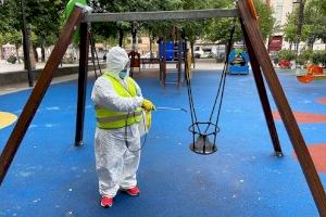 El Ayuntamiento de Sagunto reabre los parques infantiles y las zonas biosaludables