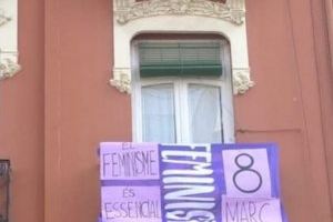 El 8M arranca a València amb accions de l’Assemblea Feminista als barris de la ciutat durant el cap de setmana