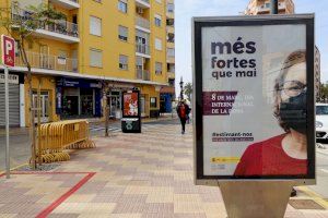 «Més fortes que mai», la campaña con motivo del 8M del Ayuntamiento de Cullera