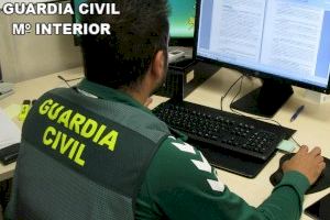 La Guardia Civil esclarece la estafa de 5.300 euros a través del uso de una tarjeta de crédito en cajeros de la comarca de la Safor