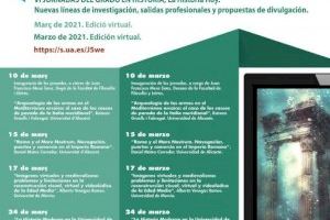 La Història accessible i interactiva, en les VI Jornades del grau en Història que comencen demà dimecres a la Universitat d'Alacant