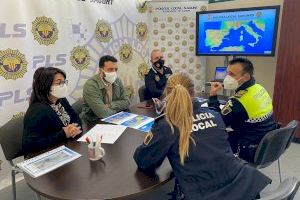 La Policia Local de Sagunt participa en el primer simulacre de tsunami que afecta el Mediterrani central