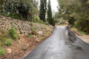 Inversión de 75.000 euros en asfaltado del término municipal de Benissa