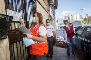 Cruz Roja ayudó a 600.000 personas a afrontar la pandemia en la Comunidad Valenciana