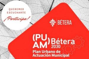 El Ayuntamiento de Bétera pone en marcha la redacción del Plan Urbano de Acción Municipal