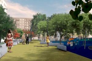 Comencen les obres del nou jardí a l'avinguda de Joan XXIII en València