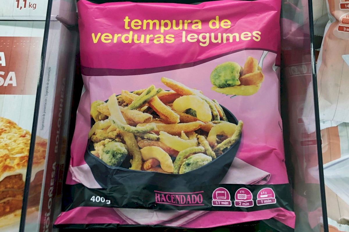 Mercadona presenta su nueva tempura de verduras congelada a petición de
