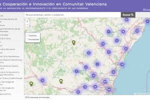 Los CEEIs de la Comunitat crean el Mapa de Cooperación Empresarial e Innovación con cerca de 2.400 empresas innovadoras y tractoras