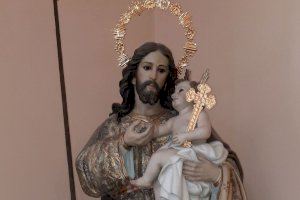 La parroquia de Guadasséquies celebra el 75 aniversario de la donación al templo de una imagen de San José