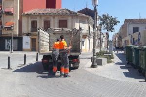 València fomenta l'ús gratuït de recollida de mobles porta a porta
