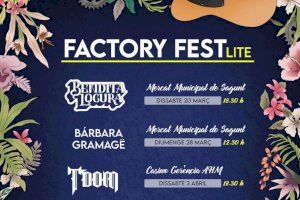 Empieza esta semana la nueva edición de Factory Fest Lite, un festival para fomentar la labor de los jóvenes músicos de la localidad