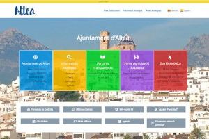 Noves tecnologies inicia el canvi del web municipal Altea.es