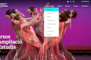 El Conservatorio de Danza de Alcoy estrena web